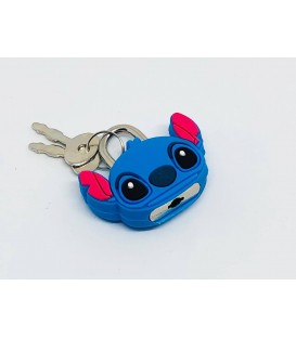 Candado Stitch + llaves Seguridad Privacidad Lilo & Stitch