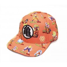 Gorro Snapback Dragon Ball Gokú Sombrero 