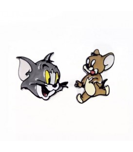 Aros Tom y Jerry Pendientes Piercing 