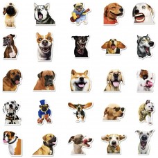 Set 50 Stickers Perros Chistosos Decorativo Mascota Memes